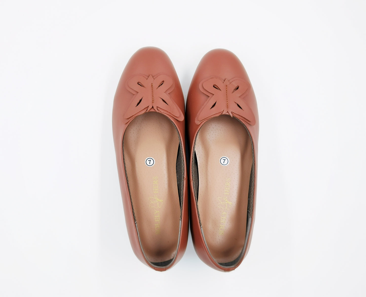 Valentina Block Heels (Brown)