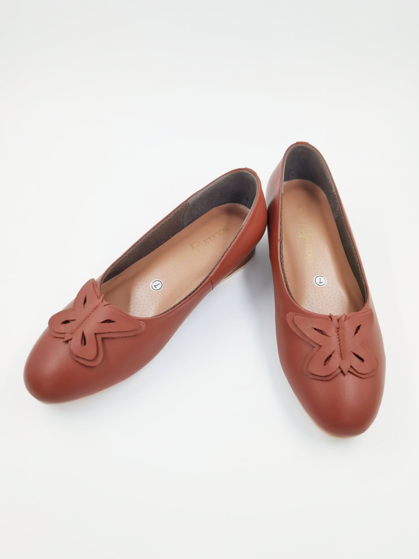 Valentina Block Heels (Brown)