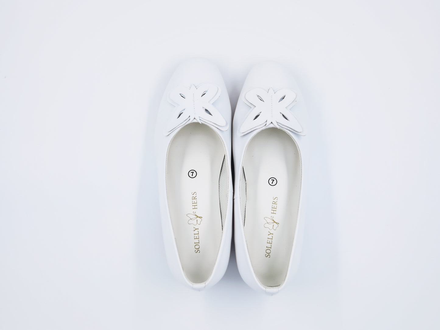Valentina Block Heels (White)