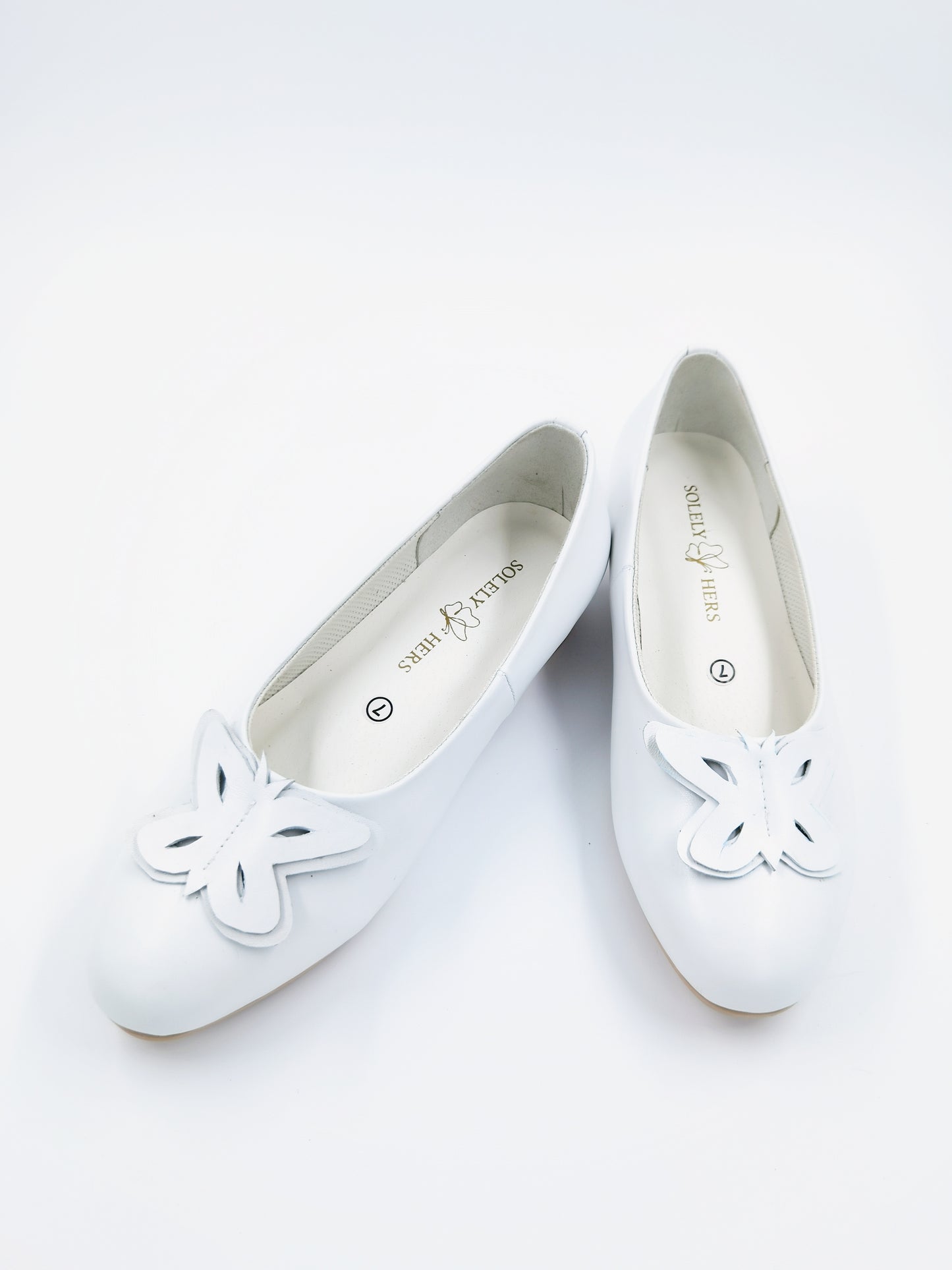Valentina Block Heels (White)