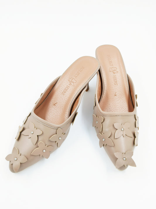 Isabella Mules (Taupe)