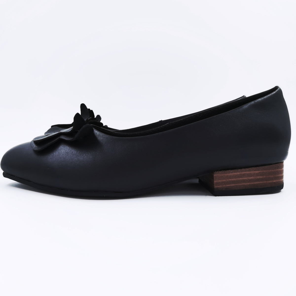 Valentina Block Heels (Black)